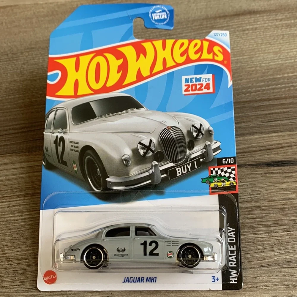 Hot Wheels Car Jaguar MK1 Mark 1 New Model 2024 HW Race Day Hotwheels 🆕 HRY80